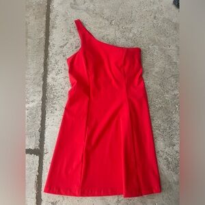 Outdoor Voices One Shoulder Dress